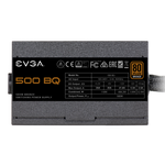 110-BQ-0500-K1 EVGA 500W BQ Semi-Modular Power Supply 843368043346