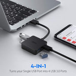 ICZI USB 3.0 Hub, Mini USB Hub with 4 USB 3.0 Ports (B01N8VSKLY) 713869059071