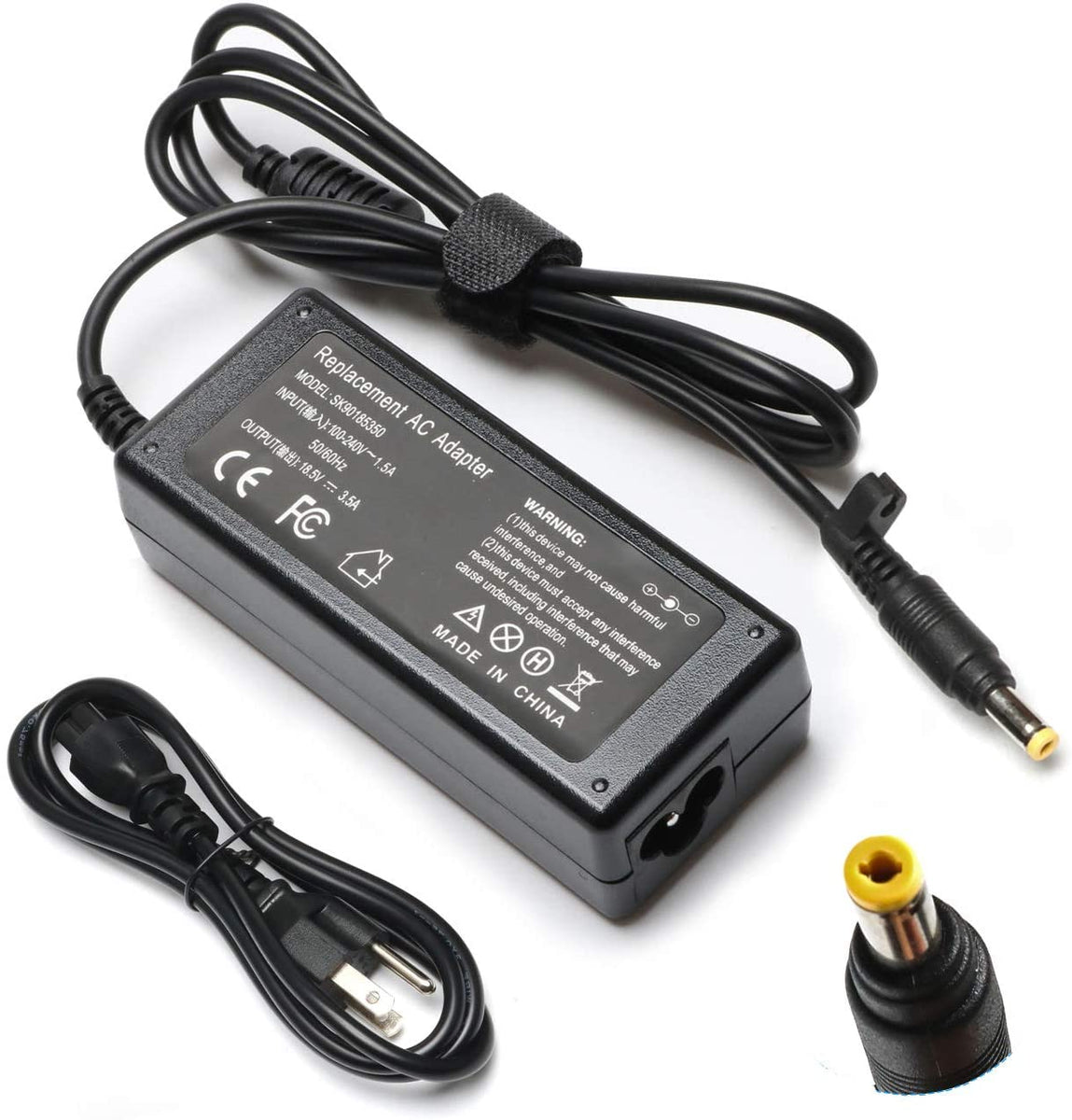 SK90185350 18.5v 3.5A 65W Power Adapter Charger Replacement for HP