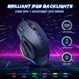TG257 T-DAGGER Programable RGB Black Wired Gaming Mouse 652261255424