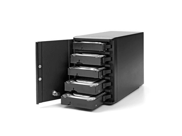 3N5-C-M-SR Oyen Digital Mobius Pro 5C Bay USB C Drive Enclosure