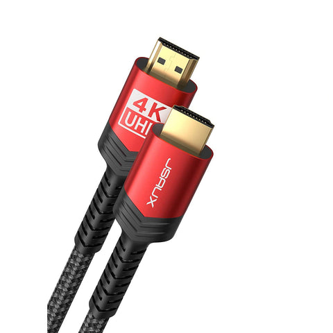 HDHD6 JSAUX 6ft 18Gbps High Speed HDMI 2.0 Braided HDMI Cable 294956490632