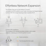 RE105 TP-Link N300 WiFi Extender, 2.4Ghz only 840030700446