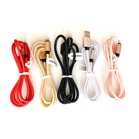 1m iPhone Supreme Charge and Sync Nylon Braided Cable Boutique