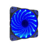 AF512L-SBL Apevia 120MM Led Case Fan w/ Anti-Vibration Rubber Pads, 1 pack 837344004193