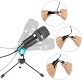 FIFINE Microphone, Plug & Play Home Studio K668 USB Condenser Microphone (FBA_ABCD00013)