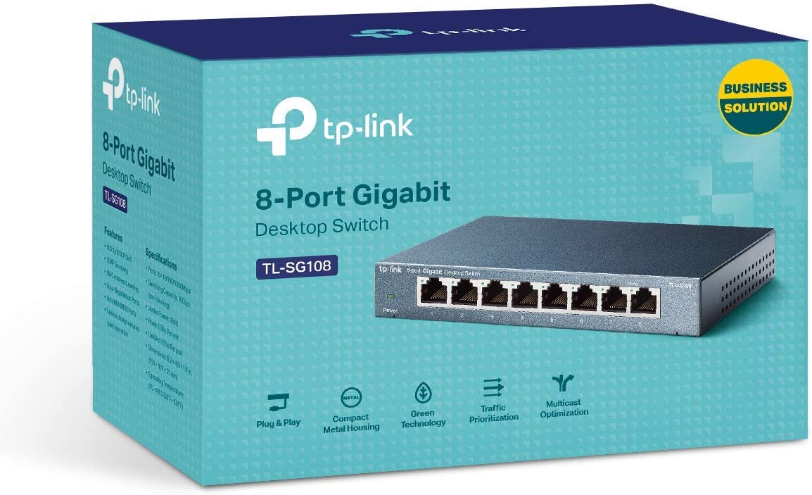 Switch TP-Link 8-Port Gigabit Ethernet