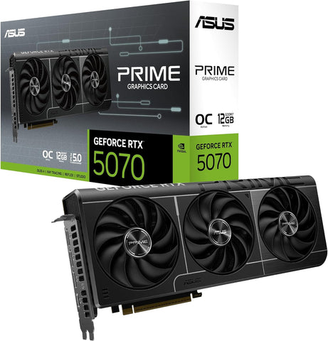 PRIME-RTX5070-O12G ASUS GeForce RTX 5070 12GB GDDR7X Graphics Card 197105870406