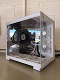 #C082026 Consignment USED Ryzen 5 5600X + Zotac RTX 3080 Ti 12GB Bundle | B550 Tomahawk + Corsair 240mm AIO + 850W Gold PSU + White Case