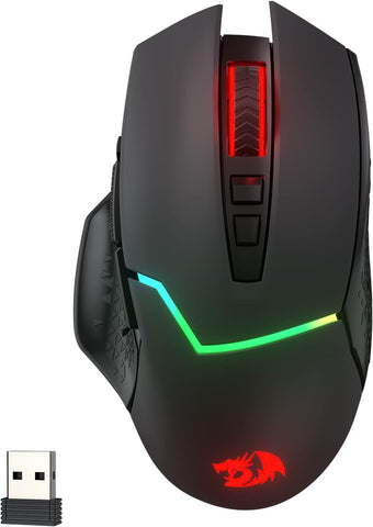 M690-PRO Redragon Mirage Pro RGB Black Wired & Wireless Gaming Mouse 897093829108