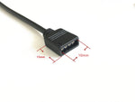 11RGB 12 In 4Pin 4 Color RGB 1 to 1 Extension Cable 680904573000
