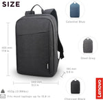 GX40Q17225 Lenovo 15.6" Laptop Casual Backpack B210 Black 191999684750