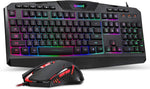 S101-3 Redragon M601 RGB Mechancial Wired Gaming Keyboard & Mouse 780411789670