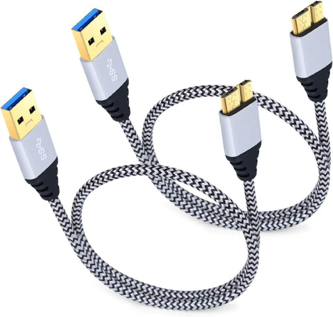 BG0745-1 1.5ft M/M USB 3.0 A to Micro B Cable Charger 600978583330