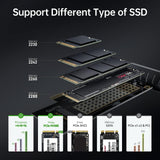 SK4PRO AMPCOM m.2 NVME SSD to PCIe 64Gbps Adapter Card 114818881037