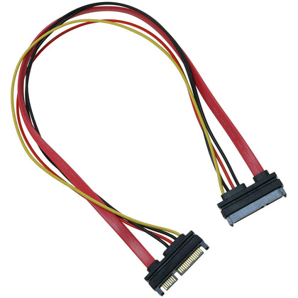 SATA22PEC 20” SATA 22P Female to SATA(7+15)Pin Male Data Power Cable 744678730493