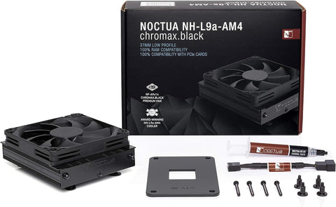 NH-L9a-AM4 Noctua chromax.black Low-Profile CPU Cooler for AMD Ryzen 841501100215