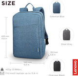 GX40Q17226 Lenovo 15.6" Laptop Casual Backpack B210 Blue 191999684736