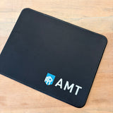 AMTMP2-BK AMT Gaming Mouse Pad Non-Slip Rubber Base w Stitched Edges Black 11 x 8.75 in 81867602