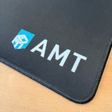 AMTMP2-BK AMT Gaming Mouse Pad Non-Slip Rubber Base w Stitched Edges Black 11 x 8.75 in 81867602