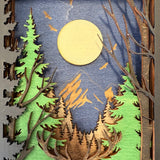 LM240123 Loot Monkeys Stage in Forest Wall Art