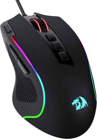 M612 Redragon Predator RGB 8k DPI Black Wired Gaming Mouse 656942117230