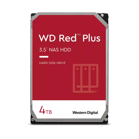 WD40EFPX WD 4TB Red Plus NAS Internal Hard Drive 3.5" HDD 718037899794