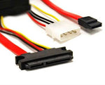 07-00018-01 18” SATA 7P+15P to SATA/4-pin Power Cable 243899719737