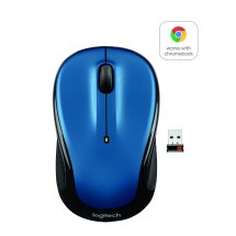 910-002901 Logitech M317 Compact Wireless Mouse, Scrolling, Blue 097855083951