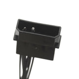 MOLEX3WAYFAN 10 Inch 3 way Molex to 3 x 3 Pin PC Case Fan Power Splitter Adapter Cable 51654481