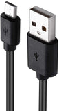 MICRO-USBX1 3 Ft Micro USB to USB 2.1 Cable, Black 601279420584