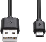 MICRO-USBX1 3 Ft Micro USB to USB 2.1 Cable, Black 601279420584