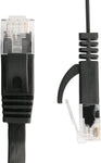 25CAT6B 25ft Cat6 Ethernet Cable with Clips, Black 704298930901