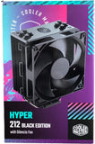 RR-212S-20PK-R2 Cooler Master Hyper 212 Black Edition w/ Silencio CPU Fan 884102095771