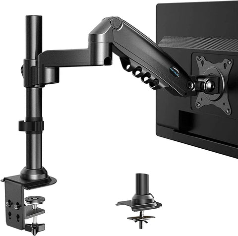 HNSS8 Huanuo Single Monitor Desk Mount Stand for 13-32in Screens 696230651541