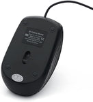 98106 Verbatim USB Wired Optical Mouse, Black 023942981060