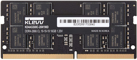 KD4AGSA8M-26N190A KLEVV Hynix Chips 16GB Notebook Memory 889600066186