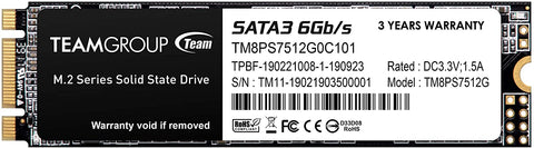 SSD-MS30-512GB 512GB NGFF M.2 SATA III 6Gb/s Internal SSD 765441040977