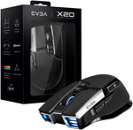 903-T1-20BK-KR EVGA X20 Wireless FPS Gaming Mouse 843368066611