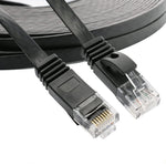 25CAT6B 25ft Cat6 Ethernet Cable with Clips, Black 704298930901