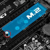 NVMe M.2 Mounting Screws Kit for Asus Gigabyte ASRock Msi PS5