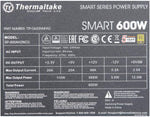 TTP-0600NNFAGU-1 Thermaltake Power Supply 600W 80+ Gold Bulk Pack 841163004937