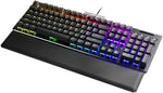 822-W1-15US-KR EVGA Z15 RGB Gaming Keyboard, RGB Backlit LED 843368067007