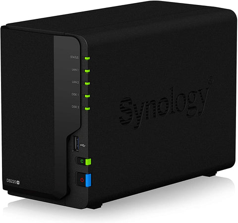 DS220+ Synology 2 bay NAS DiskStation Diskless 2-bay 2GB 846504003471