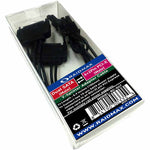 RC-047 Raidmax Dual SATA Male to 8 (6+2) Pin PCIe Male Cable 854190003354