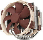 NH-D15 Noctua Premium CPU Cooler w/ 2X NF-A15 PWM 140mm Fans, Brown 842431012456