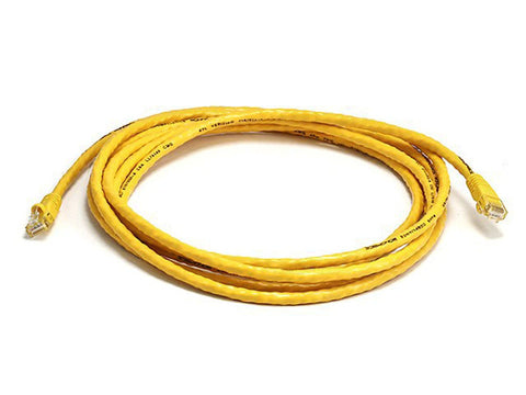 350 MHz UTP Cat5e RJ45 Network Cable, Yellow