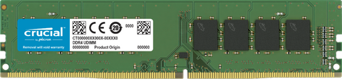 CT16G4DFRA266 Crucial 16GB DDR4-2666 UDIMM Memory 649528903587