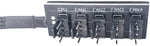 20050902 PWM Fan Hub Splitter 1 to 5 Way Adapter Cable 4-Pin & 3-Pin 782913967372