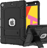 RANTICE iPad 7th Generation Case, Hybrid Shockproof Rugged Drop Protection Cover Built with Kickstand for iPad 10.2 inch 7th Generation (A2197 / A2198 / A2200)